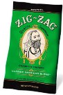 Zig-Zag Menthol Rolling Tobacco made in USA, 36 x 0.75 oz pouches, 765g total.