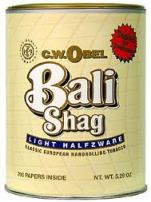 Bali Shag Light Can Halfzware Rolling Tobacco, 8 x 150 g cans, 1200 g total.