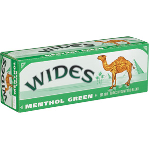 Camel Menthol Lights Wides Box cigarettes made in USA, 4 cartons, 40 packs. Free shipping!
