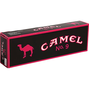 Camel No.9 King Box cigarettes made in USA, 4 cartons, 40 packs. Freshness guaranteed!