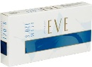 Eve 120 Slim Ultra Lights Sapphire cigarettes made in USA, 4 cartons, 40 packs. Free shipping!