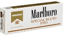 Marlboro Special Blend Gold 100 Box cigarettes made in USA, 4 cartons, 34 packs. Free shipping!