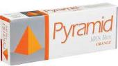 Pyramid Orange 100 Box cigarettes made in USA, 4 cartons, 40 packs. Free shipping!