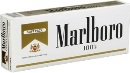 Marlboro Gold 100 Soft cigarettes made in USA, 4 cartons, 40 packs. Free shipping!
