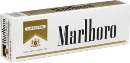 Marlboro Gold Lights Box cigarettes made in USA, 4 cartons, 40 packs. Free shipping!