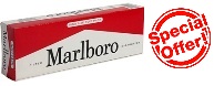 Marlboro Red Soft cigarettes made in USA, 4 cartons, 40 packs. Free shipping!
