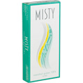 Misty Slims 120 Green Menthol Lights Box cigarettes made in USA, 4 cartons, 40 packs. Free shipping!