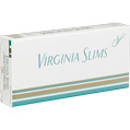 Virginia Slims Menthol Gold Lights 120 Luxury cigarettes made in USA, 40 packs. Free shipping!