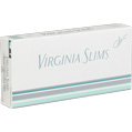 Virginia Slims Menthol Silver Ultra Lights 120 Luxury cigarettes made in USA, 40 packs. Ships free!