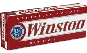 Winston Red Full Flavor 100 Soft cigarettes made in USA, , 4 cartons, 40 packs. Freshness guaranteed
