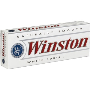 Winston White Ultra Lights 100 Soft cigarettes made in USA, 4 cartons, 40 packs. Free shipping!